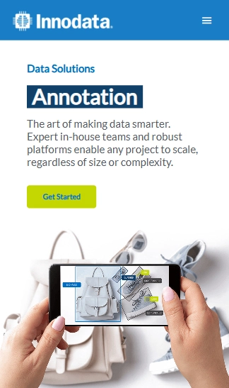 innodata data annotation landing page thumbnail
